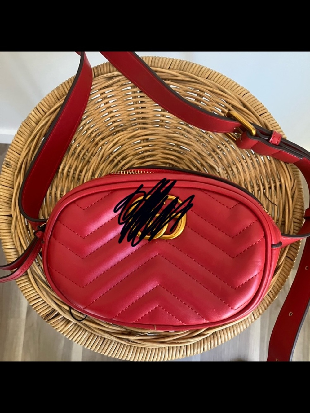 *Not Authentic* Dupe Marmont Camera Bag